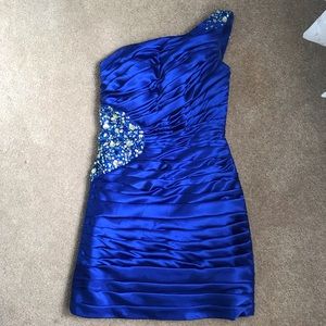 Prom Homecoming One Shoulder Dress